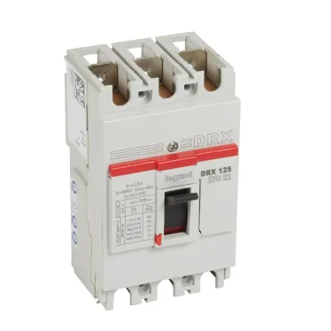 Выключатель автоматический DRX125 термомагнитный 25A 3П 20кА