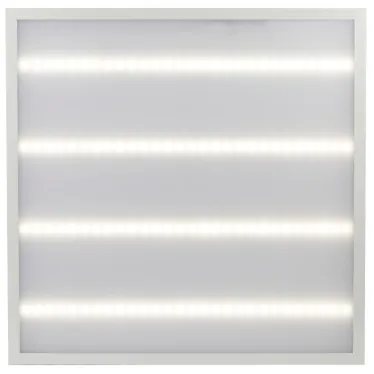 Светильник светодиодный ДВО/ДПО 48Вт 4000К 4800Лм IP40 595х595 матовый с проводом SPO-6-48-4K-M (4)