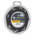 Трубка термоусадочная ТТУ нг-LS 4/2 черная (2м/упак) IEK
