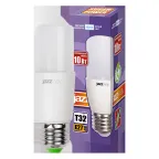 Лампа светодиодная LED 10вт E27 белый T32 800Lm Jazzway