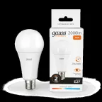 Лампа светодиодная LED 25 Вт 2000 лм 3000К А70 груша теплый E27 AC 220В Elementary Gauss