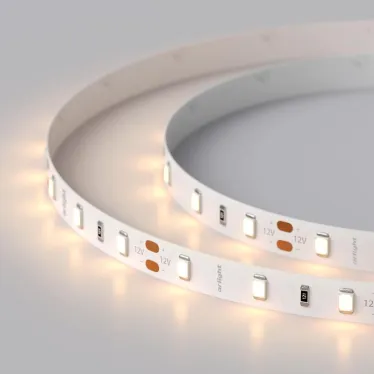 Лента RT-A60-8мм 12V Warm2400 (7.2 W/m, IP20, 2835, 5м) (7.2 Вт/м, IP20)