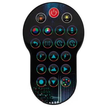 Умная гирлянда RGB,1,5 м, управление изображением, таймер, упр. через моб. приложение, 400 LED, IP44 ERASG -03