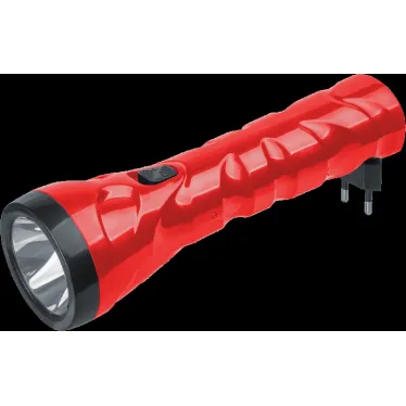 Фонарь светодиодный NPT-CP22-ACCU Пластиковый 1LED 1Вт прямая зарядка аккумулятор 4.3В 1200 мАч