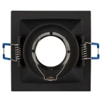 Встраиваемый светильник декоративный KL102 BK/CH MR16 GU5.3 черный хром