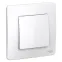 BLANCA скрытой установки одноклавишный переключатель (cх.6), 10A, 250B, белый