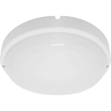 Светильник светодиодный ДБП-12w с оптико-акустическим датчиком 4000К 960Лм IP65 круглый белый