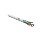 Витая пара F/UTP кат 5e 4 пары AWG24 solid IN LSZH нг(А)-HF белый 305м