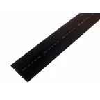 Термоусаживаемая трубка 50,0 25,0 мм, черная, упаковка 10 шт. по 1 м, REXANT