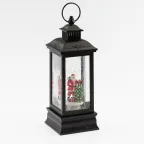 Светильник декоративный новогодний Дед Мороз, теплый белый LED, h 27,5 см, 3*АА, таймер 6 ч, IP20