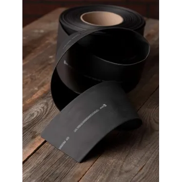 Термоусаживаемая трубка ТУТ нг 120/60 черная рулон PROxima