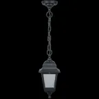 Светильник NOF-PG32-001-IP44-E27 4 грани, черный подвесной