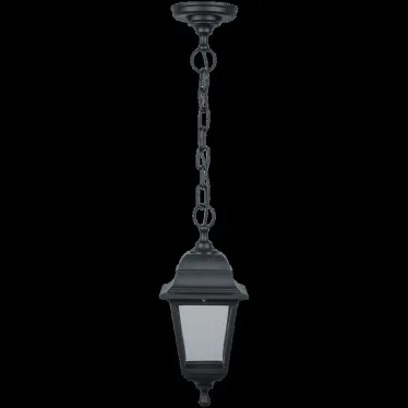 Светильник NOF-PG32-001-IP44-E27 4 грани, черный подвесной