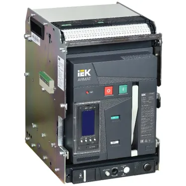 Выключатель автоматический воздушный ARMAT выдвижного исполнения 3P типоразмер B 85кА 2000А расцепитель TY с комплектом аксессуаров 220В: мотор привод катушка включения катушка отключения