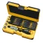 Набор бит SL/PH/PZ/Tx/HEX и головок с поворотной трещоткой Ergonic K в кейсе, 22 шт