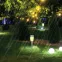 Светильник садовый на солнечной батарее, сталь, пластик, серый, 38 см SL-SS38-GLOW-2
