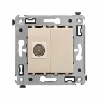 Avanti Розетка TV в стену оконечная ''Ванильная дымка''