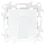 Вывод кабеля, белый