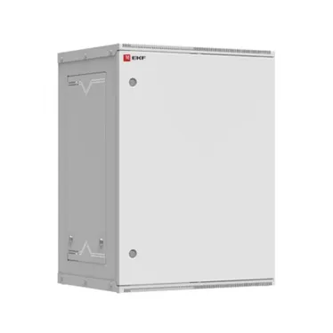 Шкаф телекоммуникационный настенный разборный 15U (600х350) дверь металл Astra A Basic