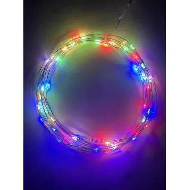 Гирлянда LED Нить 5 м мультиколор, АА ENIN -5NM