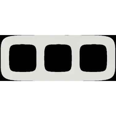 Valena ALLURE Рамка 3 поста жемчуг универсальная