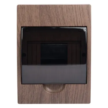 Щит распределительный навесной ЩРН-П- 6 темное дерево IP41 PROxima