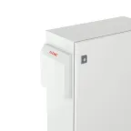 Защитная панель IP56, листовая сталь RAL7035, для вентиляторов и решеток 150x150 мм