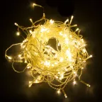 Гирлянда занавес LED желтый 3х3м IP44