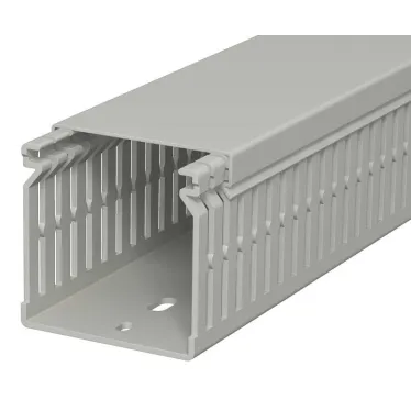 Распределительный кабельный канал LK4 N 60x60x2000 мм (ПВХ, серый)