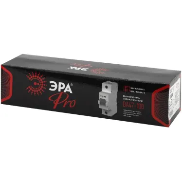 Выключатель автоматический PRO NO-901-31 ВА47-100 3P 100А кривая C 10кА ЭРА