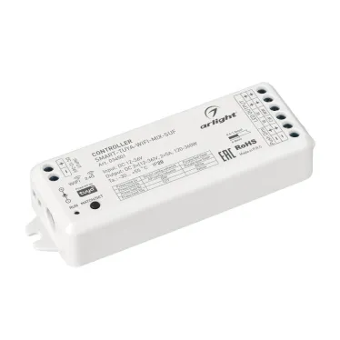 Контроллер SMART-TUYA-WIFI-MIX-SUF (12-36v, 2х5A, 2.4G)