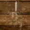 Светильник садовый подвесной Фейерверк на солнечной батарее ERAUF024-02