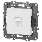 Розетка RJ45, Эра Elegance, белый, 14-3107-01