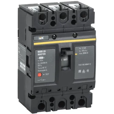 Выключатель автоматический ВА88-35 3Р 250А 35кА MASTER