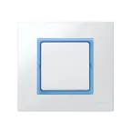 Рамка на 2 поста с вырезами под вставки 2700670-..., 2700679-..., S27Pl, белый