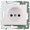 VALENA Розетка в рамку 16А без заземления белая