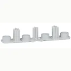 Комплект из двух разделяемых винтовых заглушек - для выключателей-разъединителей Vistop 100-160 A | 022798 | Legrand