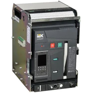 ARMAT Воздушный автоматический выключатель выдвижного исполнения 3P типоразмер A 66кА 1250А расцепитель TD с комплектом аксессуаров 220В: мотор привод катушка включения катушка отключения