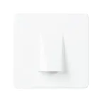 Кабельный выход с зажимом для кабеля, S27, белый