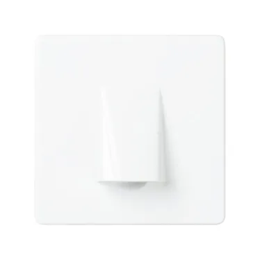 Кабельный выход с зажимом для кабеля, S27, белый