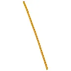 CAB3 Кольцо маркировочное 1.5-2.5мм (.) черное/желтое (300шт)