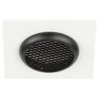 Светильник встраиваемый алюминиевый KL110 WH/BK MR16 GU5.3 белый/черный матовый