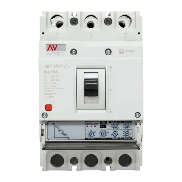 Выключатель автоматический AV POWER-2/3 250А 50кА ETU2.0