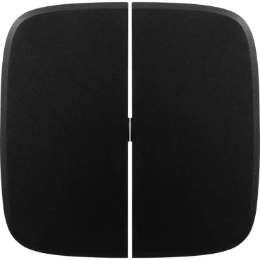 Valena ALLURE Лицевая панель для двухклавишного выключателя Антрацит