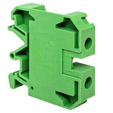 Колодка клеммная JXB-10/35 зеленая