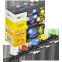 LIGHTING Гирлянда белт-лайт 5м 10 цветных ламп IP65 черный шнур 3м 230В транзит IEK