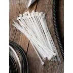 Хомут P6.6 стандартный белый 3.6x200 (100шт) FlexLock PROxima