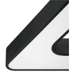 Светильник LED Geometria Delta SPO-153-B-40K-030 30Вт 4000К 2100Лм IP40 600*80 черный подвесной драйвер внутри