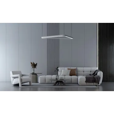 Светодиодный светильник Enso T 1075х947х40 мм 49 Вт 4000 K подвесной RAL9003 белый матовый с рассеивателем опал | V1-R0-0T525-30000-2004940 | VARTON