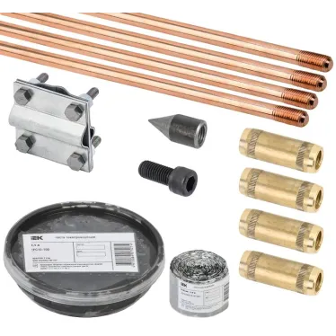 Комплект заземления 6/16 омедненная сталь